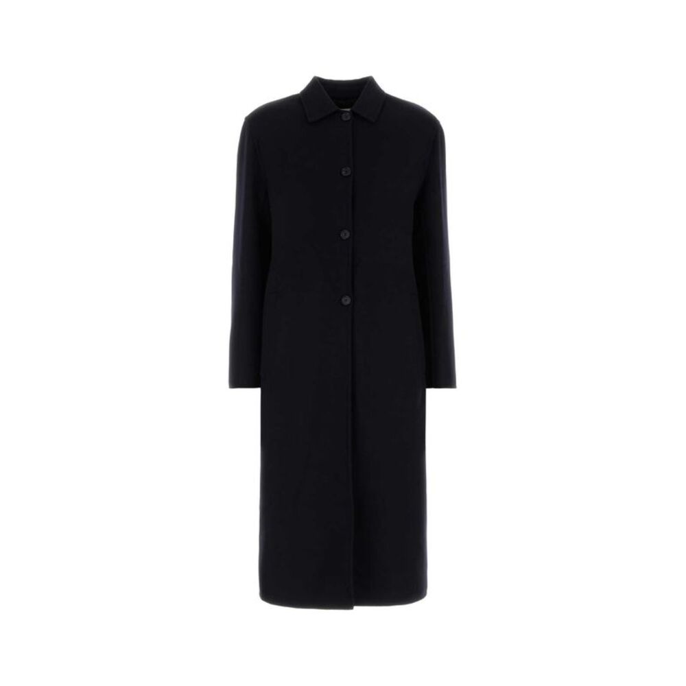 Jil Sander Women Black Cashmere Coat